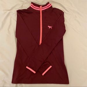 Half-zip PINK Sweater